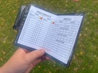 Football Referee Match Card