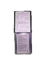 UKAF ACO Cricket Umpire Onfield Hard Back Multi Match Card Holder with 20 Internal Pockets