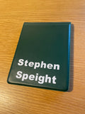 UKAF ACO Cricket Umpire Onfield Hard Back Multi Match Card Holder with 20 Internal Pockets